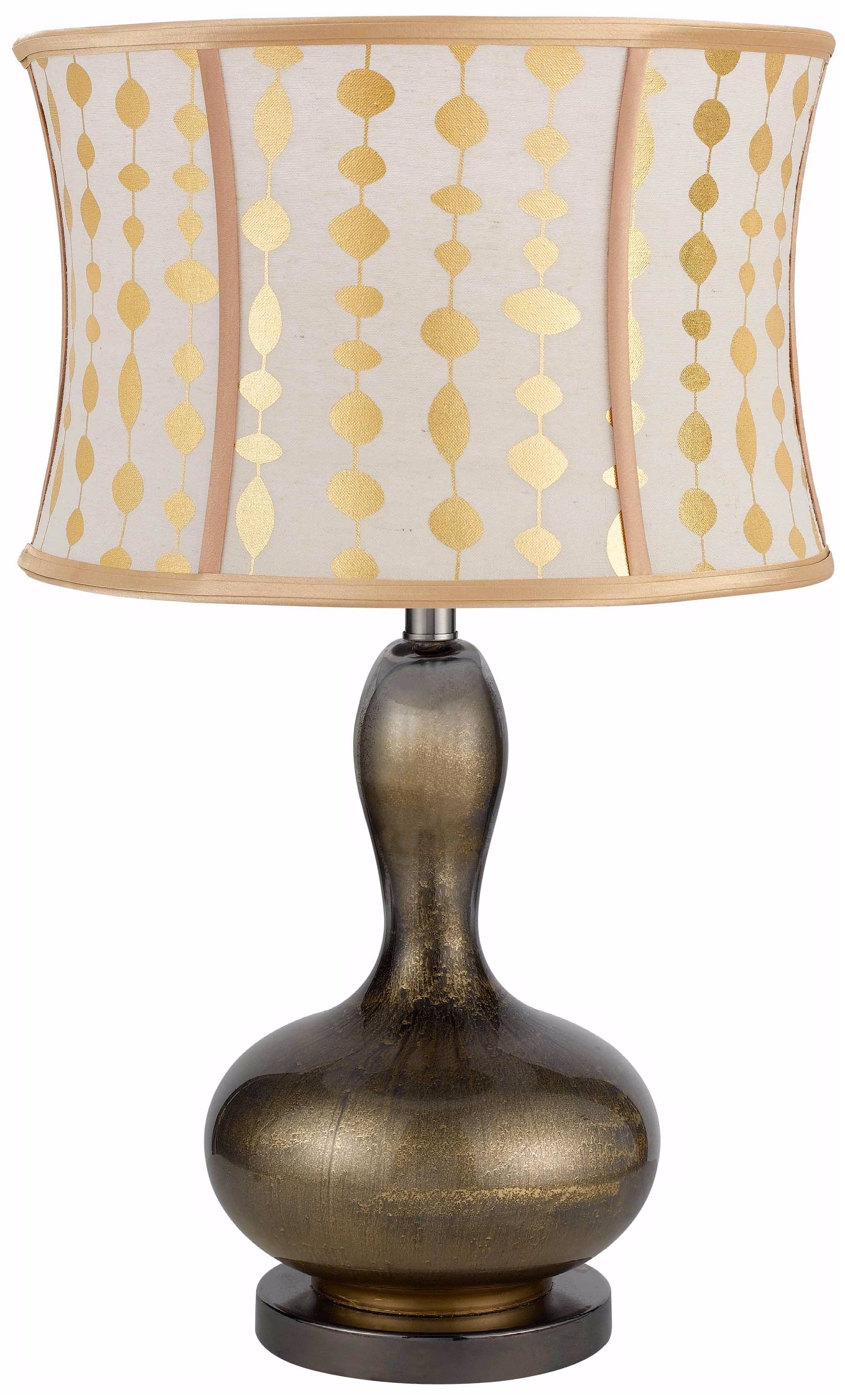 Walton Reverse Painted Glass Table Lamp