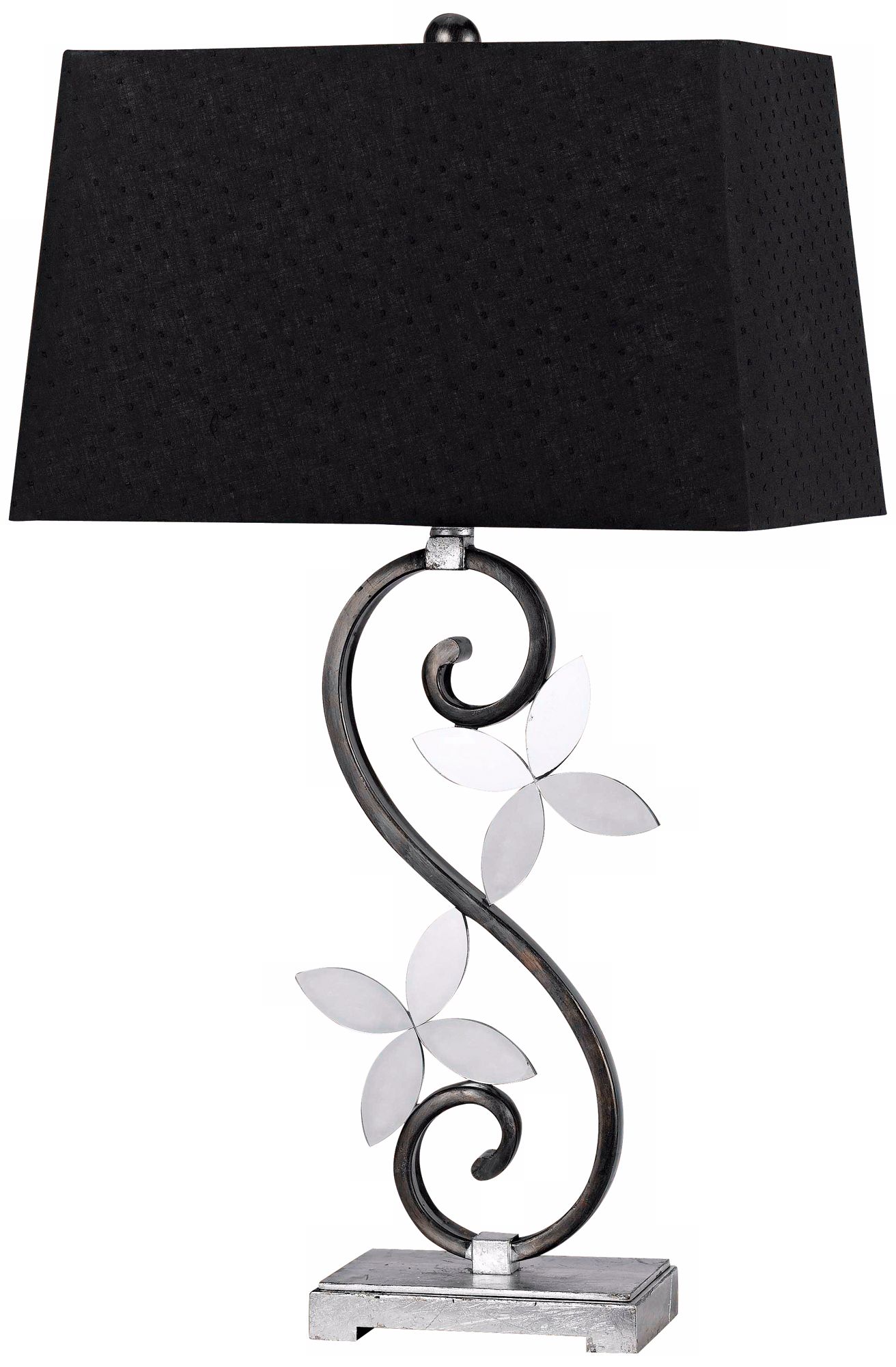 Livonia Mirror Flower Table Lamp