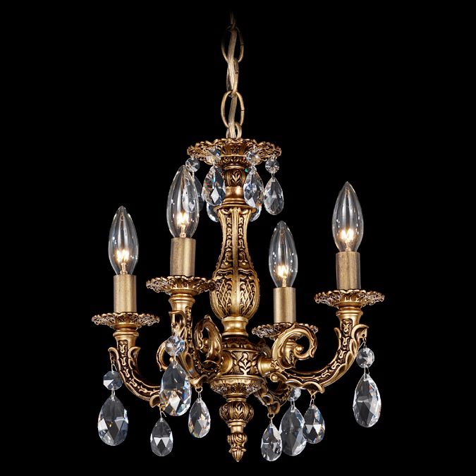 Schonbek Milano Collection Mini Crystal Chandelier