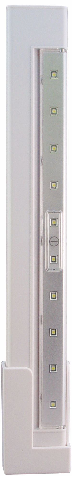 White 10-LED Strip Under Cabinet Light