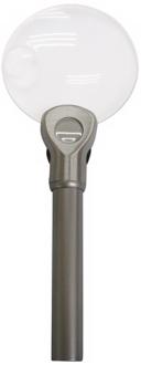 Silver Rimless 3 LED Magnifier N4848