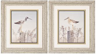 Set of Two Ocean View and Sea View Wall Art N4949