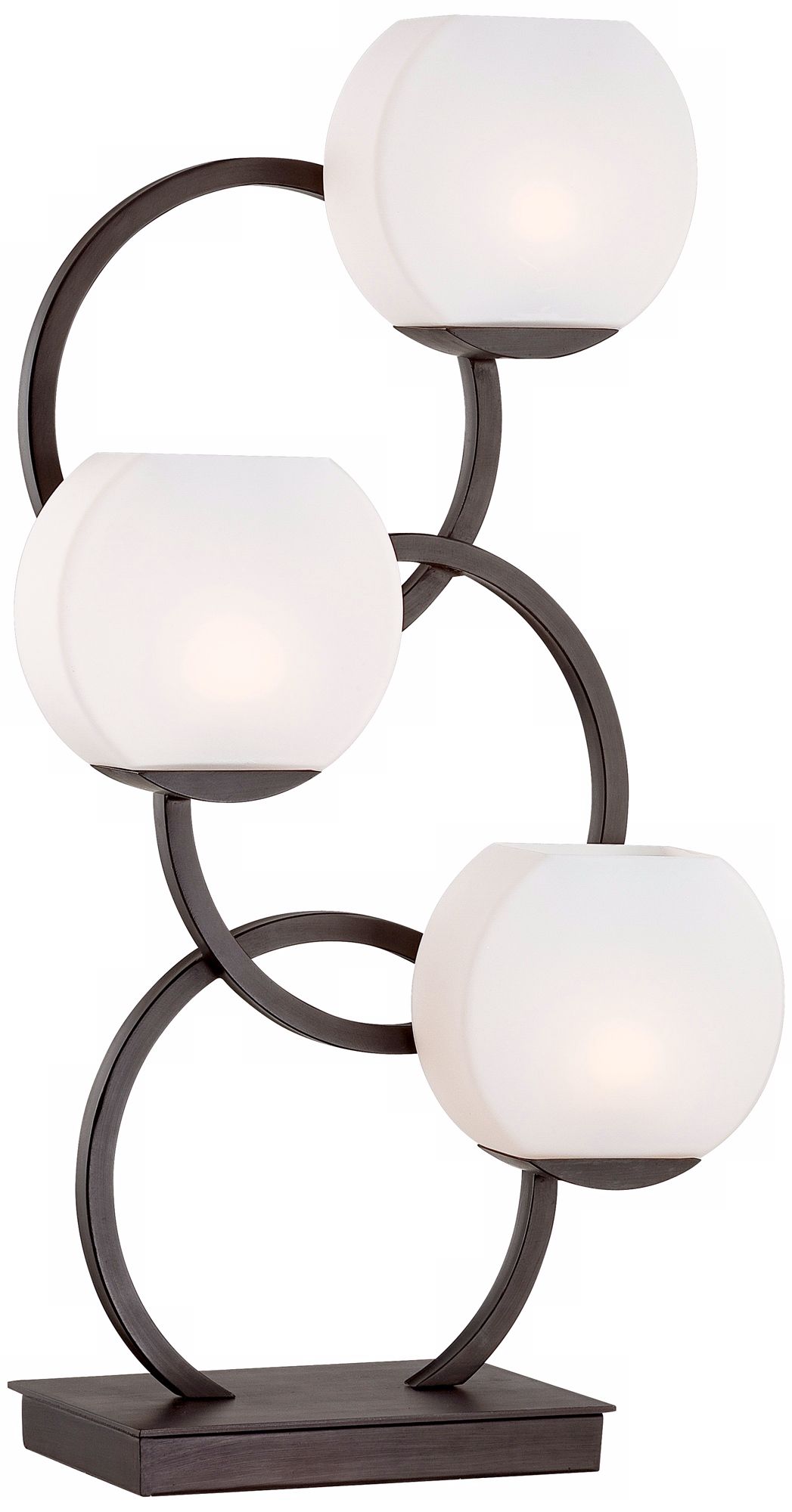 Possini Euro Design Tri-Level Olympia Accent Table Lamp
