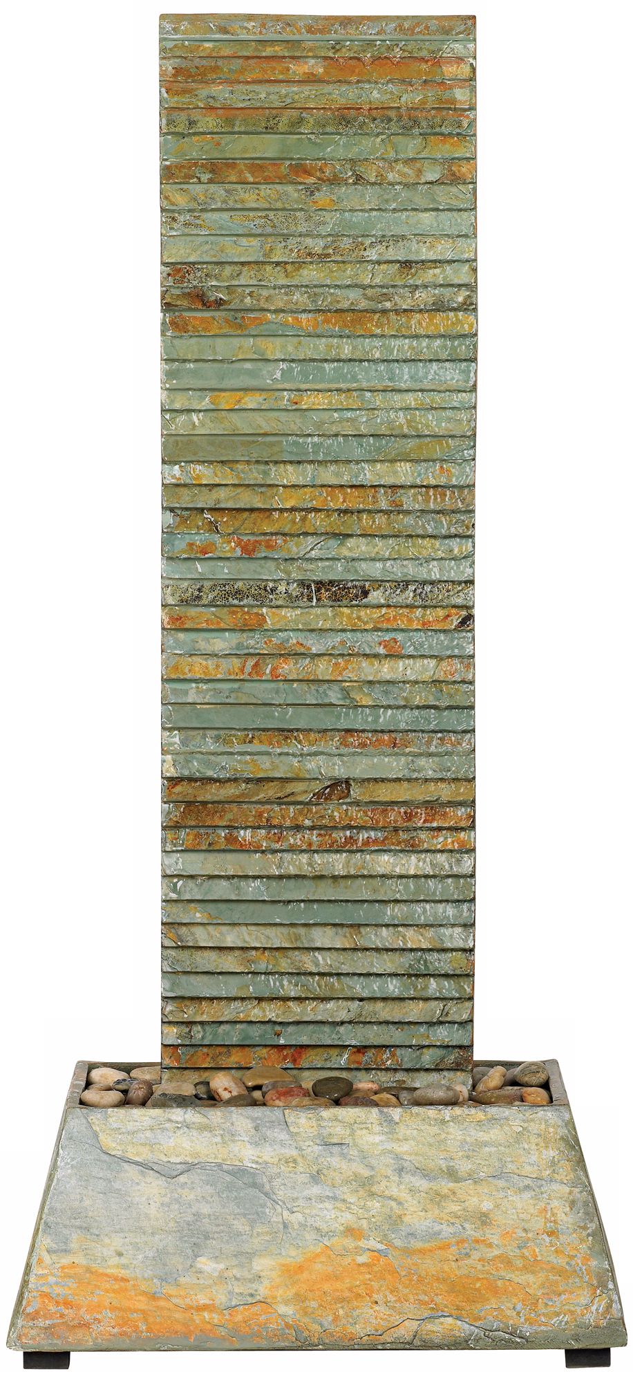Slate Water Ripple 48" High Floor Fountain