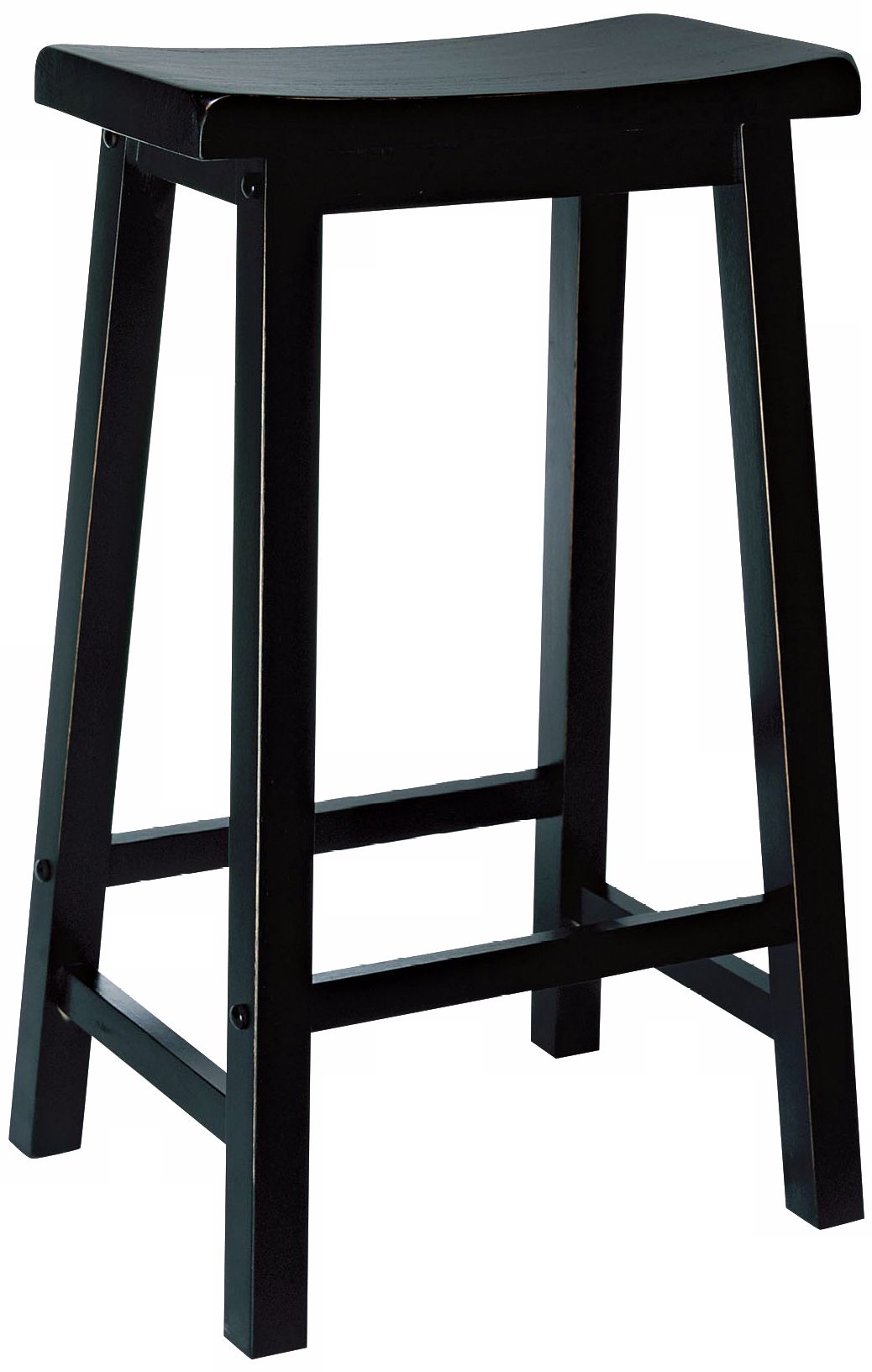 Antique Black 29" High Bar Stool