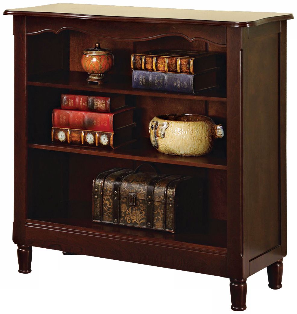 Powell Brown Cherry Bookcase N5455