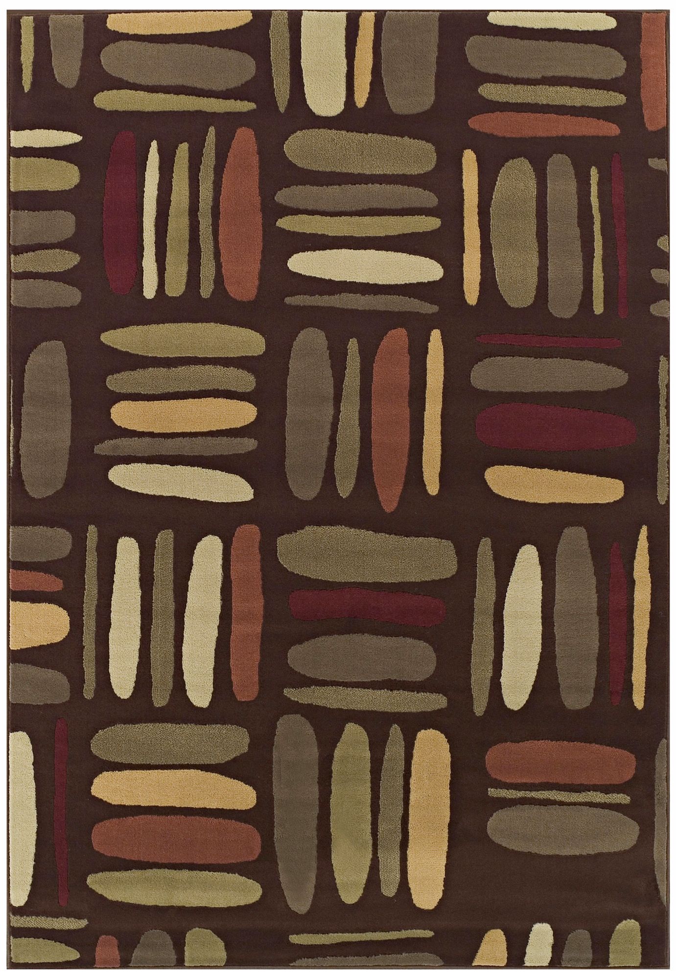 Tremont Collection Jazzanova Chocolate Area Rug