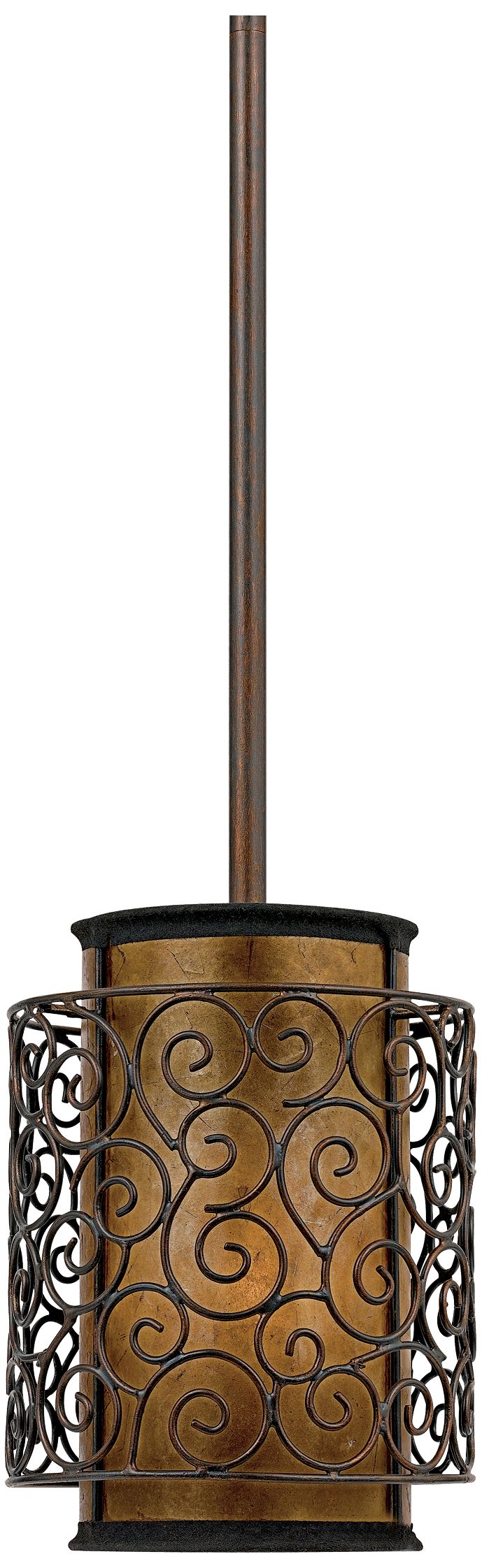 Quoizel Naturals Mica Swirls Mini Pendant Light