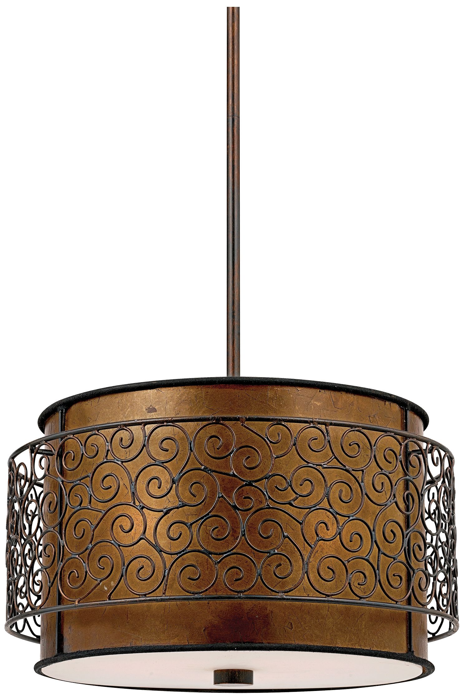 Quoizel Naturals Mica Swirls 16" Wide Pendant Light