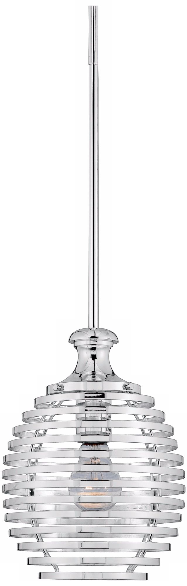 Illuminations Collection Century Silver Mini Pendant Light