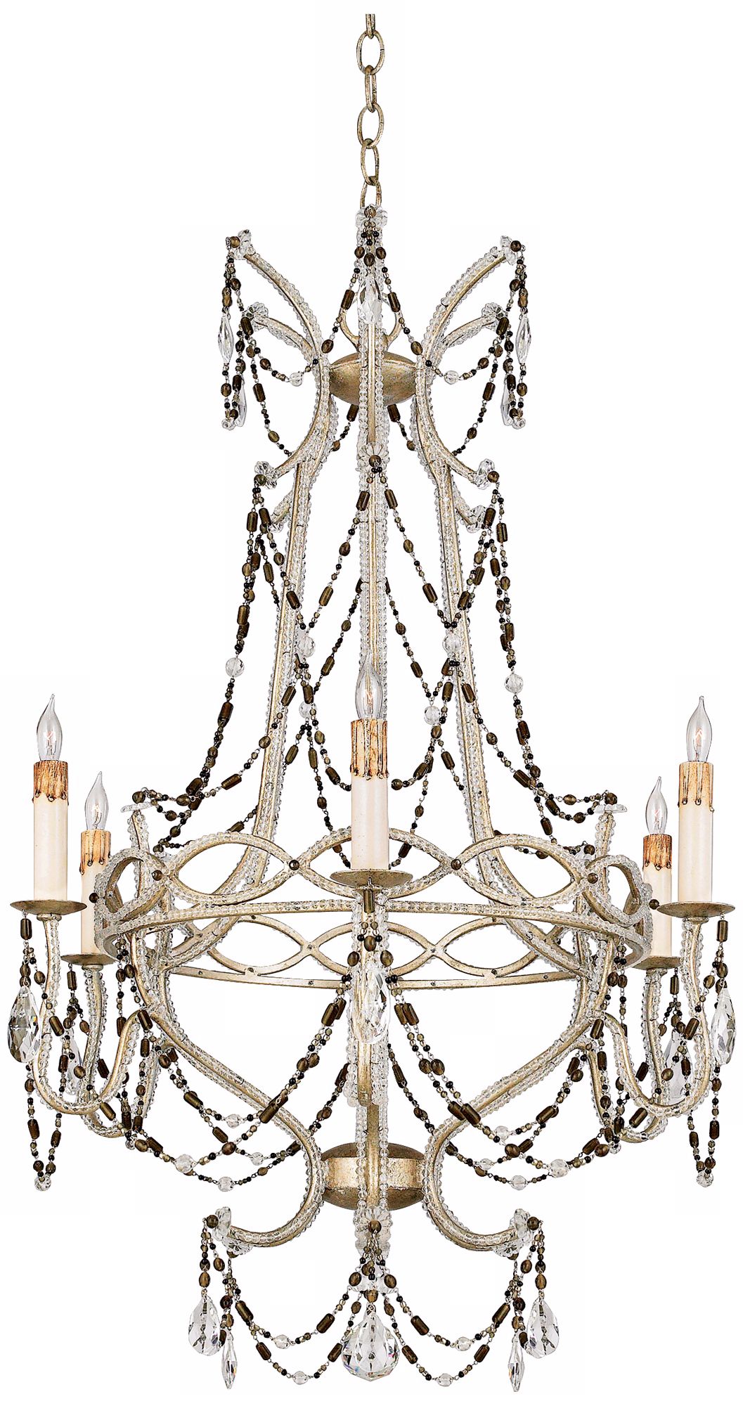 Marseille 23 1/2" wide Six-Light Chandelier