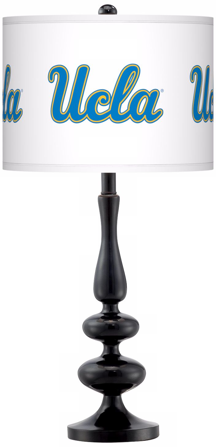 University of California Los Angeles Gloss Black Table Lamp