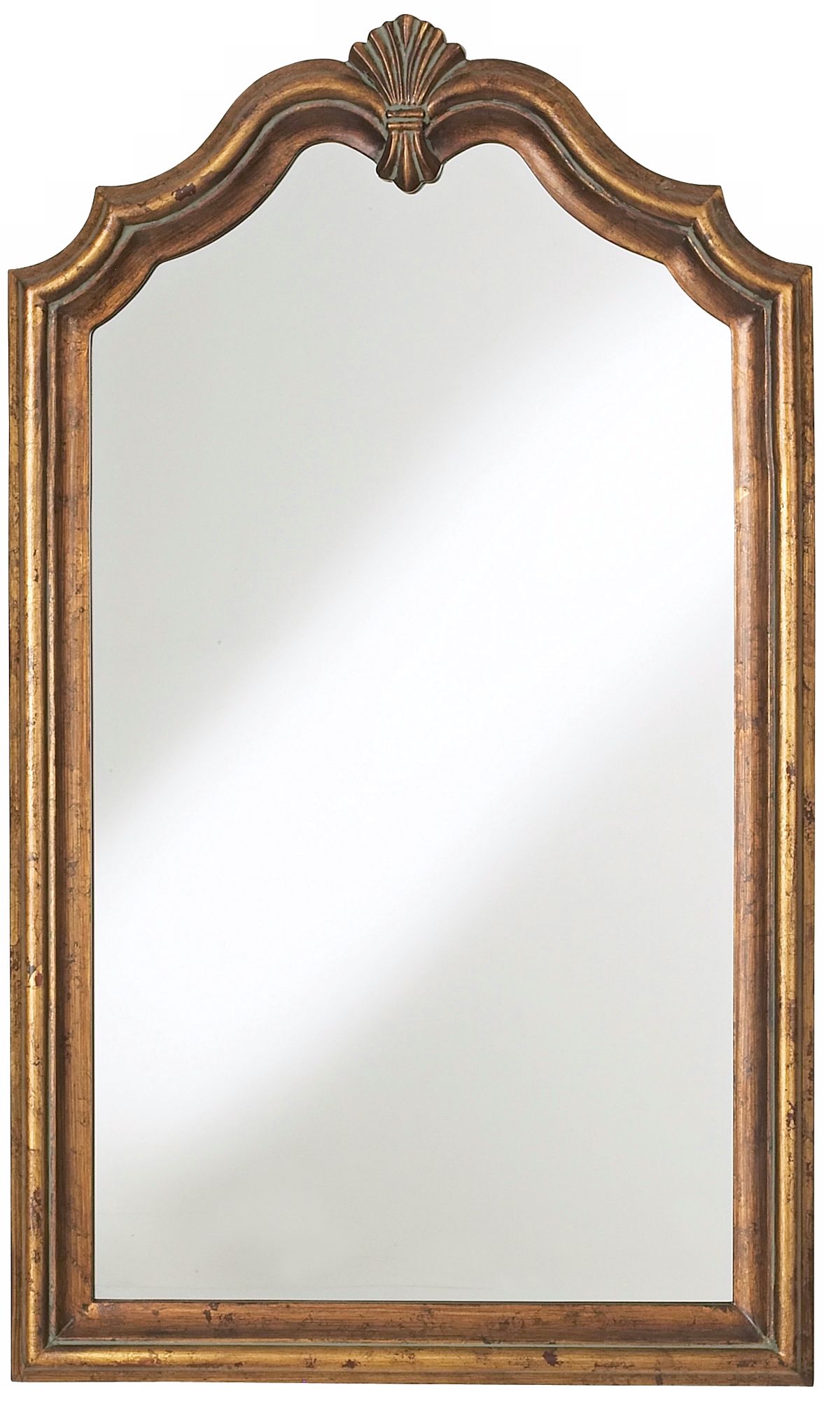 Bronze Crown 34 High Wall Mirror N5827