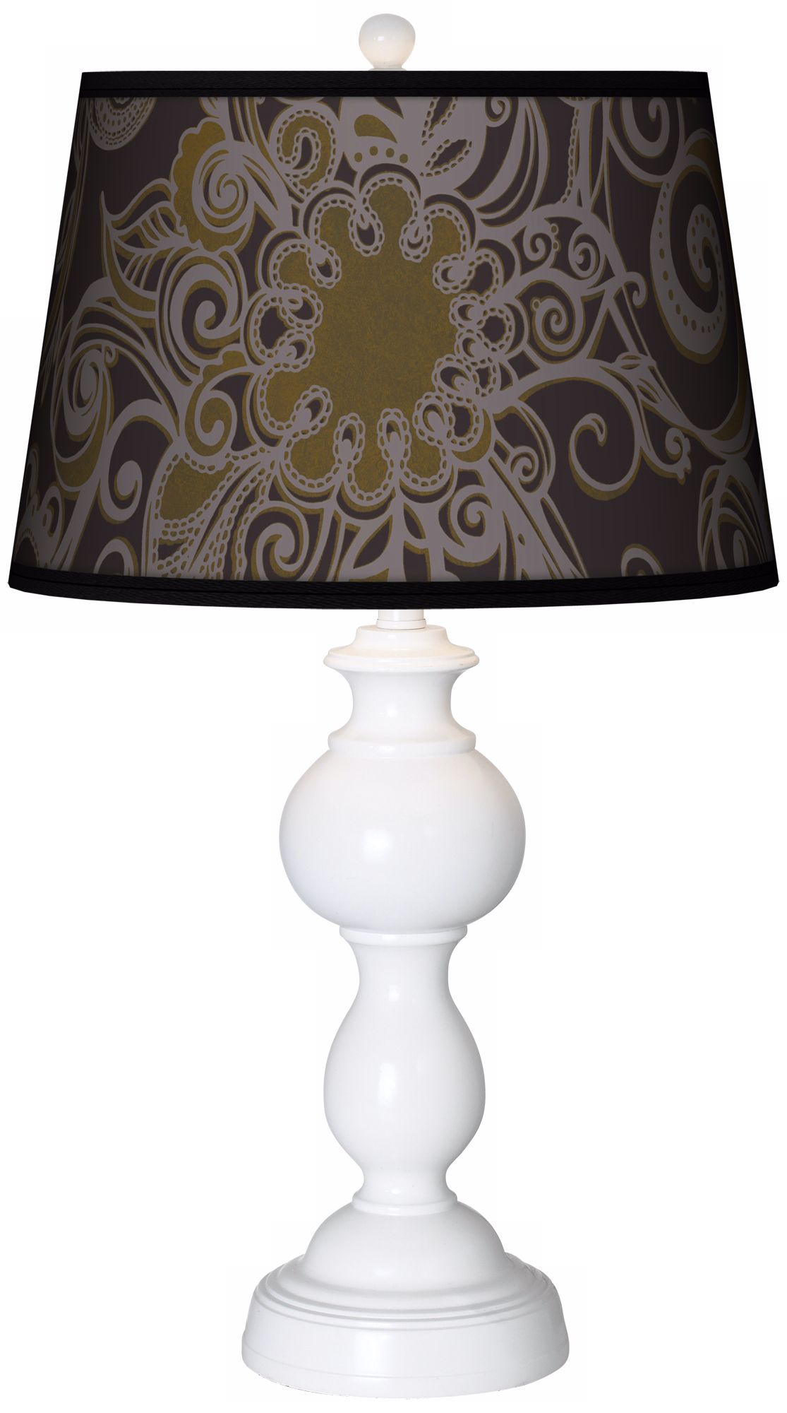 Stacy Garcia Ornament Metal Giclee Sutton Table Lamp