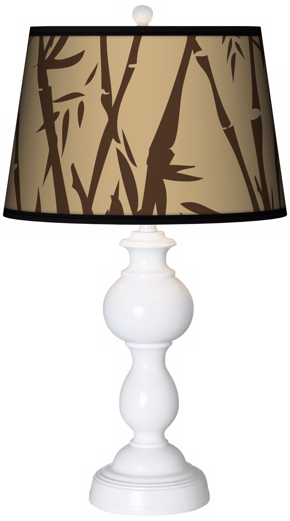 Earth Bamboo Giclee Sutton Table Lamp