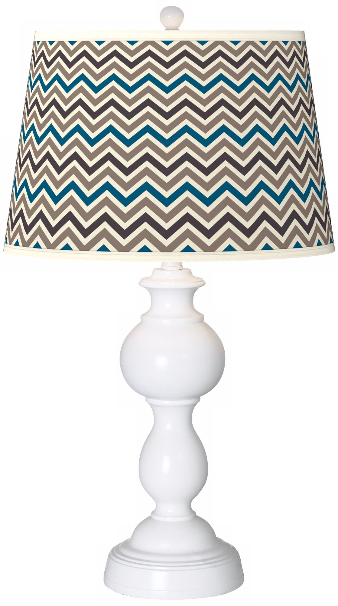 Zig Zag Giclee Sutton Table Lamp
