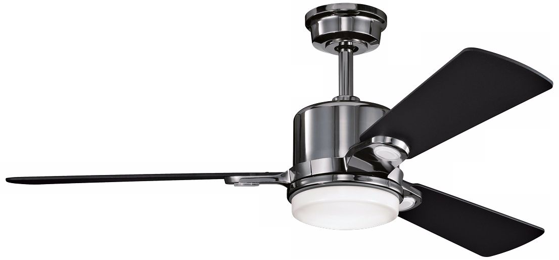 48" Kichler Celino Midnight Chrome  Ceiling Fan