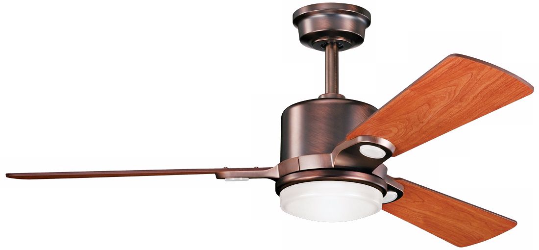 48" Kichler Celino Oil Brushed Bronze Ceiling Fan
