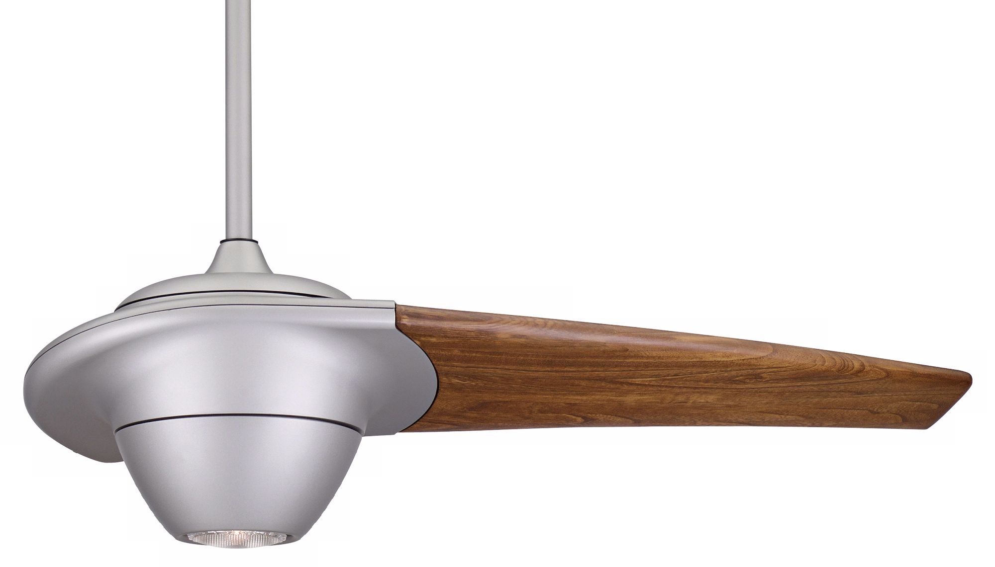 60" Fanimation Enigma Metro Gray Walnut Blade Ceiling Fan