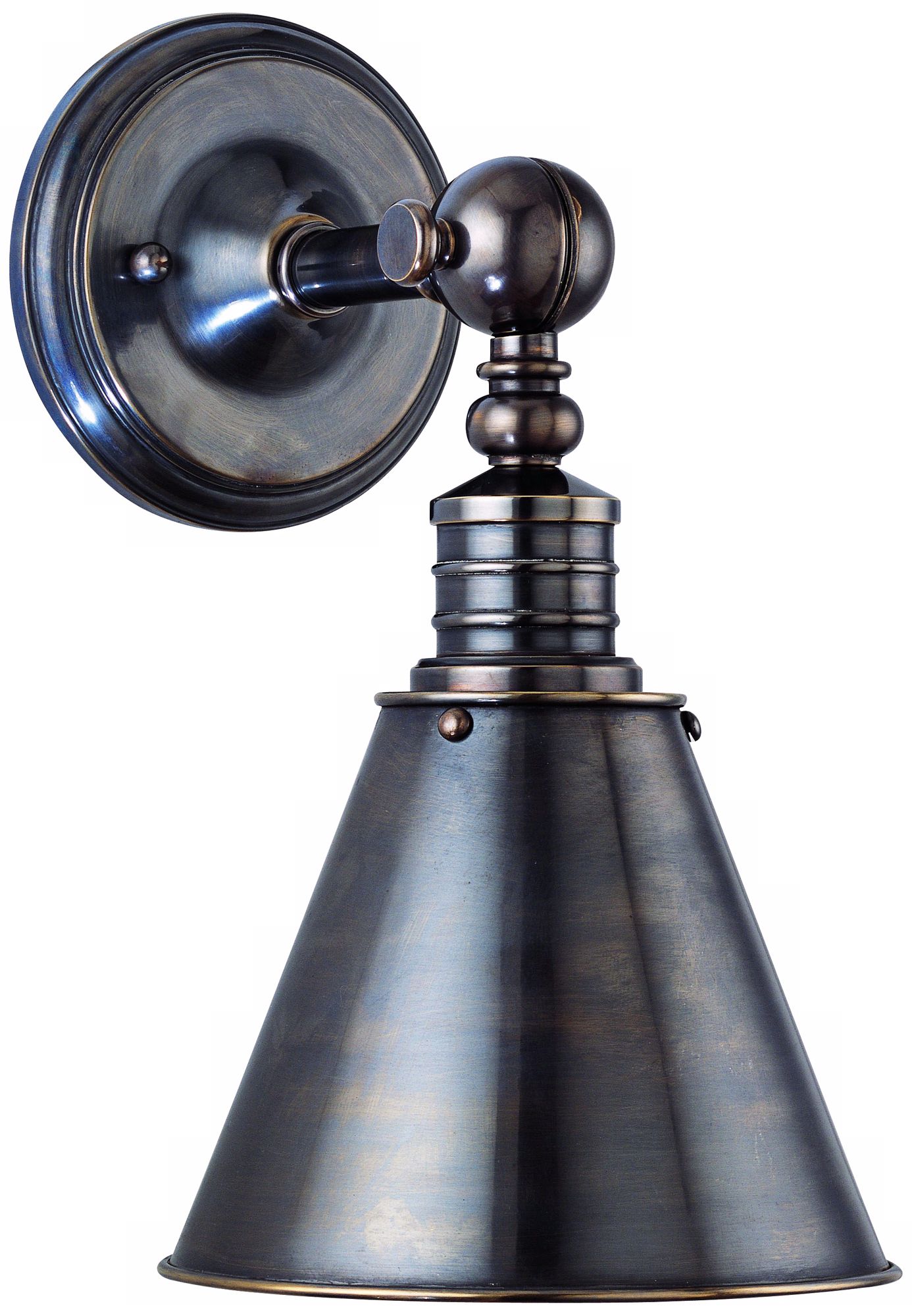 Darien Distressed Bronze 14" High Wall Sconce
