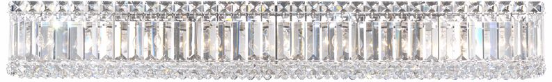 Schonbek Quantum Collection 35 1/2" Wide Crystal Bath Light