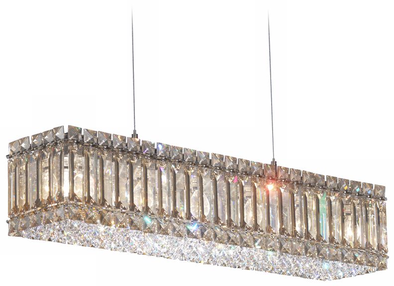 Schonbek Quantum Collection 24" Wide Crystal Pendant Light