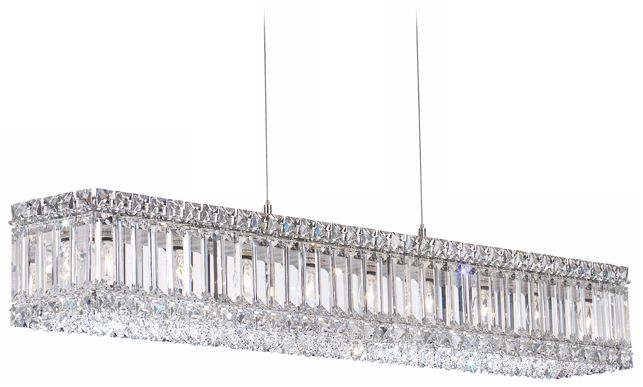 Schonbek Quantum Collection 35 1/2" Wide Crystal Pendant