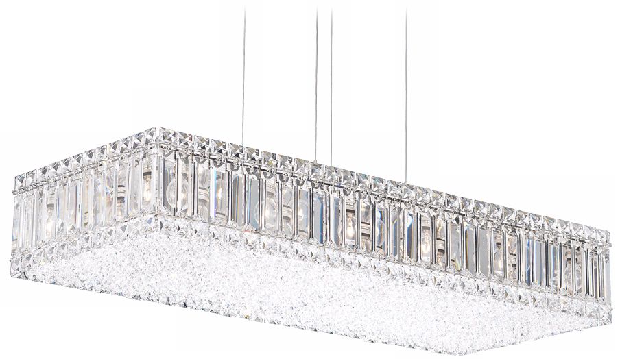 Schonbek Quantum Collection 29 1/2" Wide Crystal Pendant