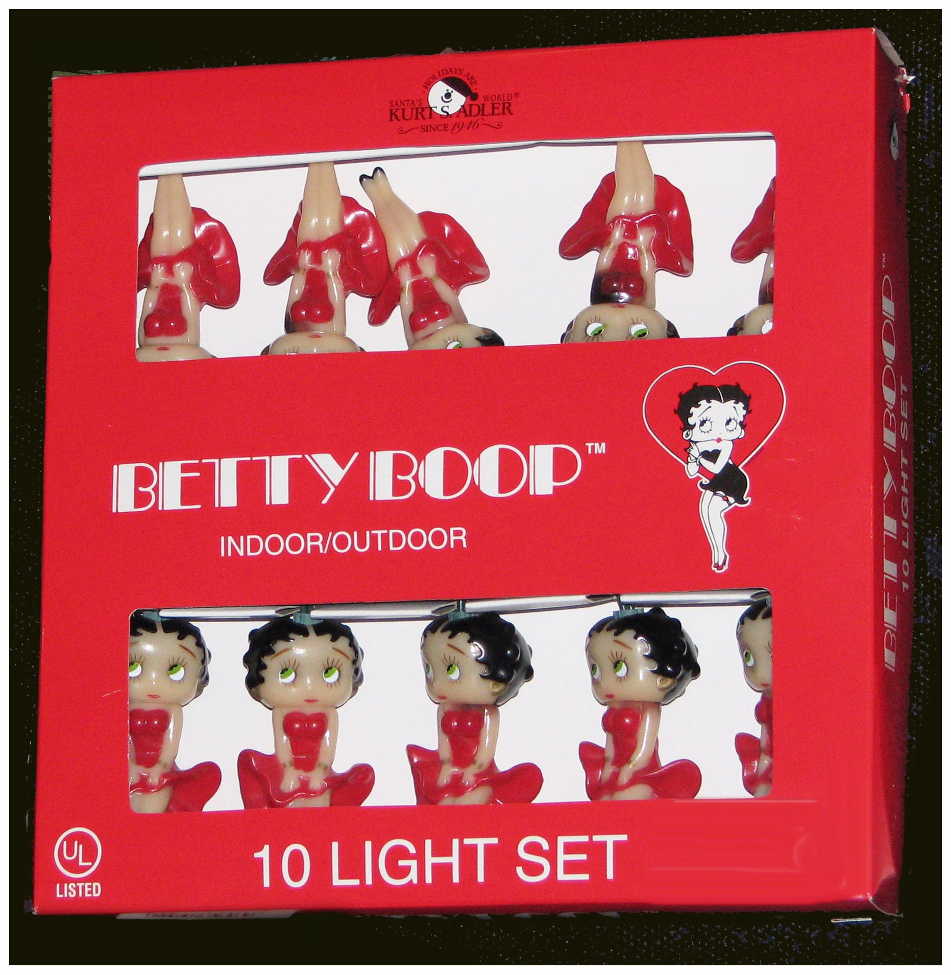 Betty Boop 10-Light String of Party Lights