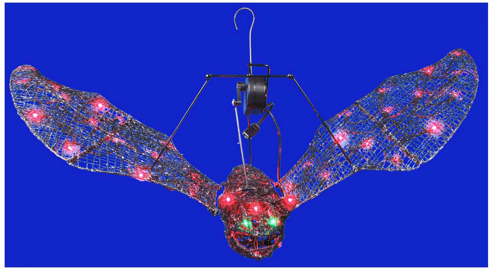 50-Light 48" Wide Animated Flying Bat