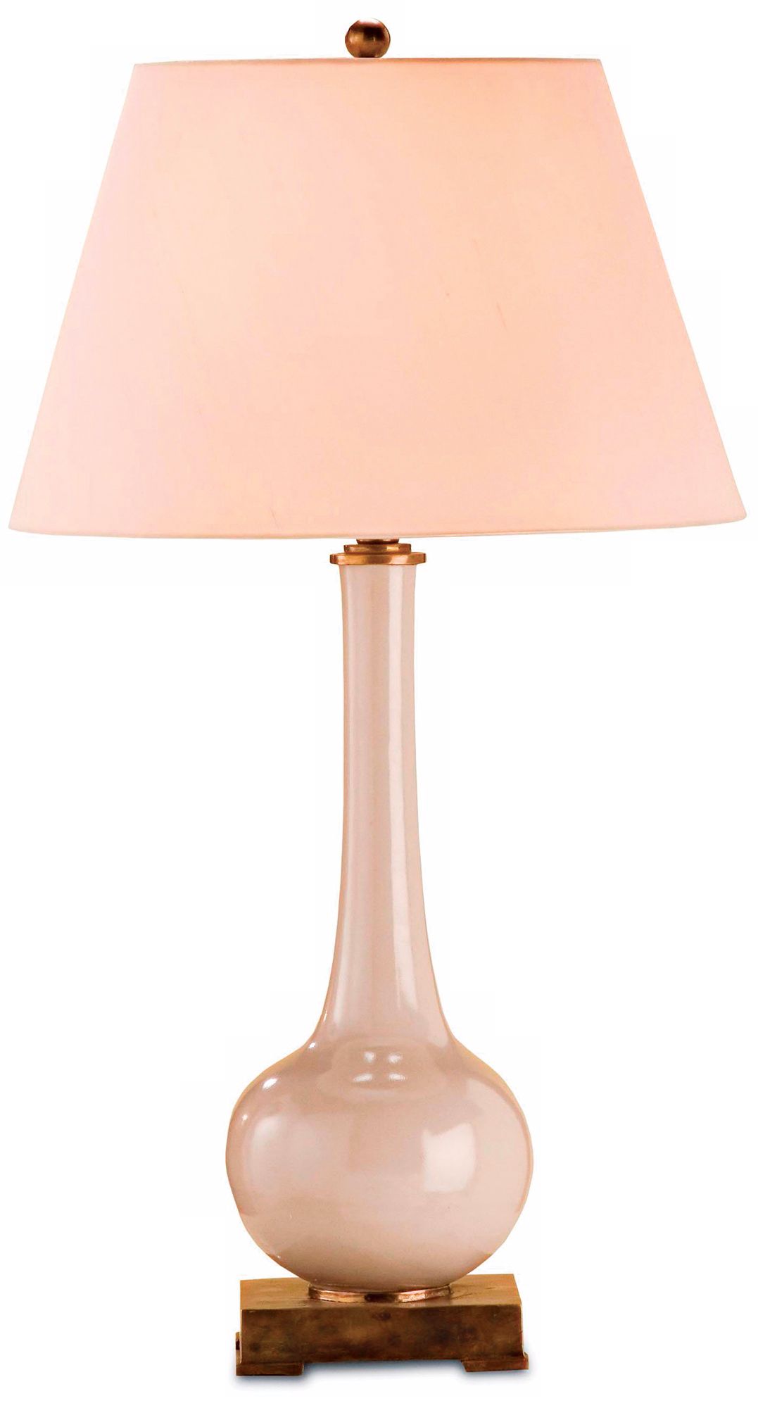 Currey and Company Dante Antique White Table Lamp