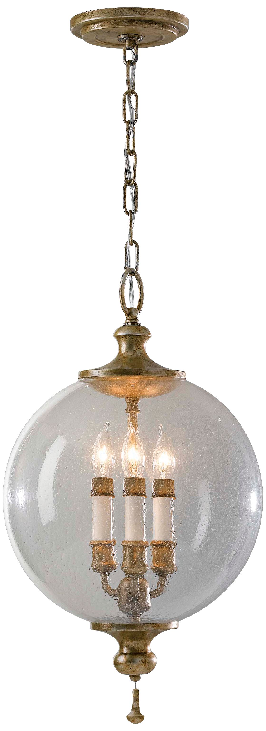 Murray Feiss Argento 12" Wide Chandelier