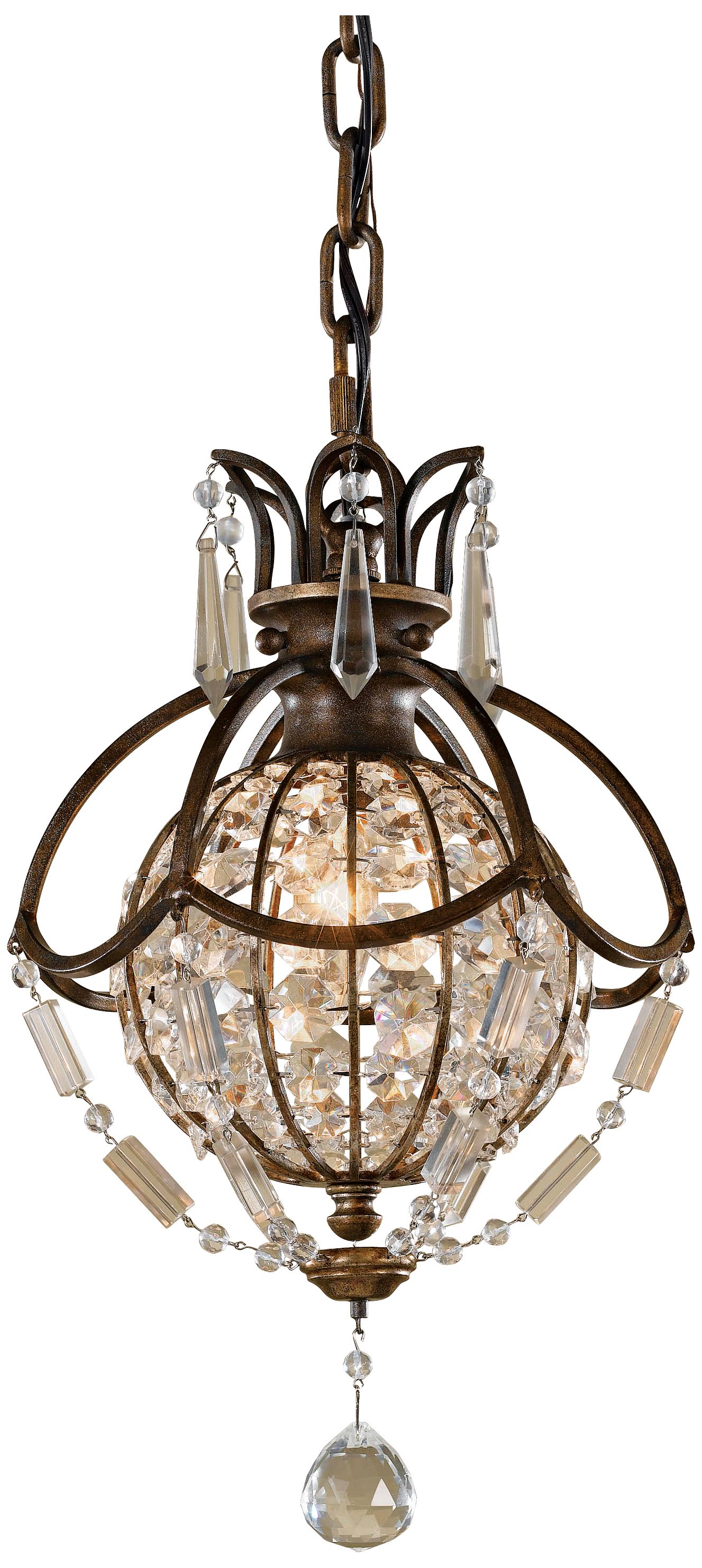 Murray Feiss Bellini Collection 8 3/4" Wide Mini Chandelier