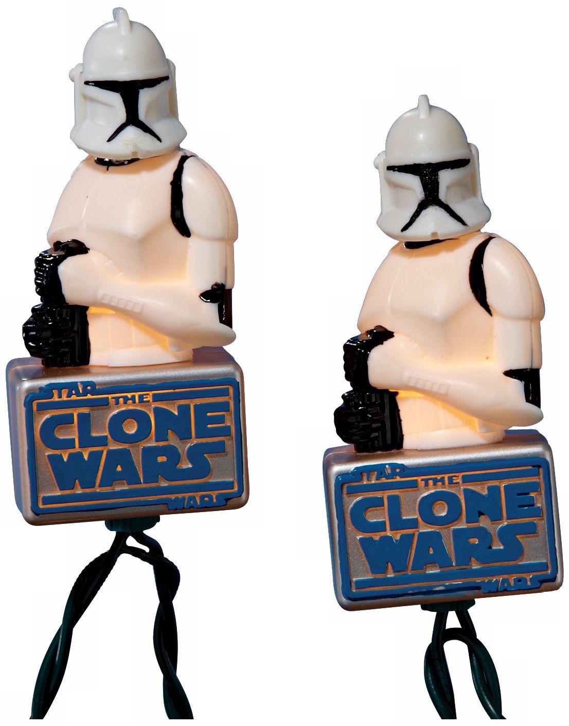 Clone Wars Storm Troopers 10 Light String of Party Lights N6615