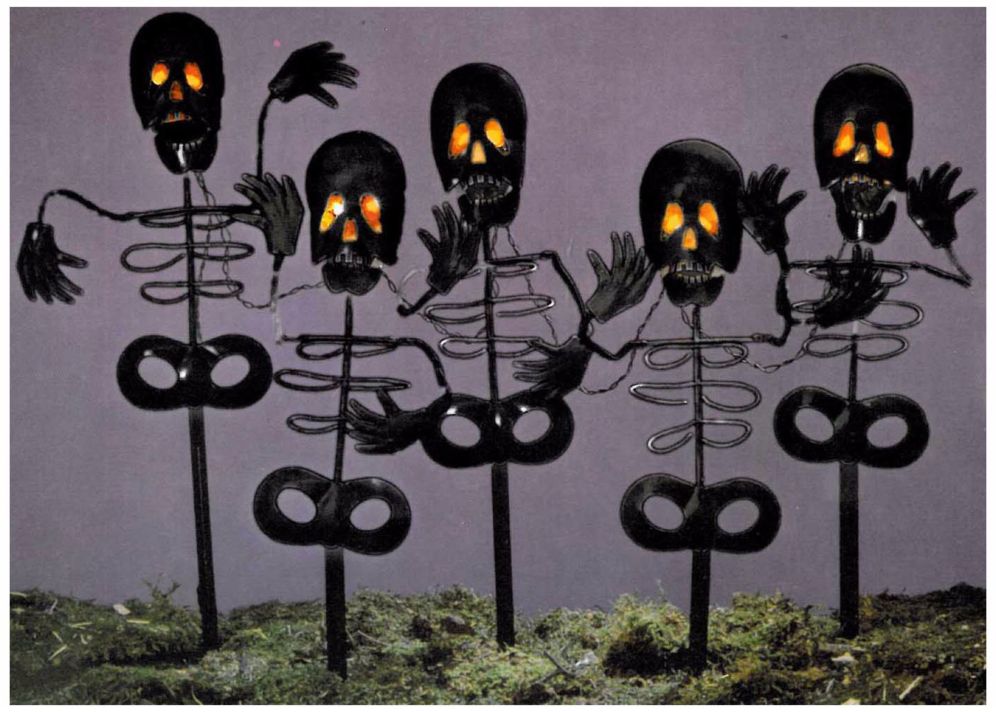 Halloween Skeleton Lawn Lights