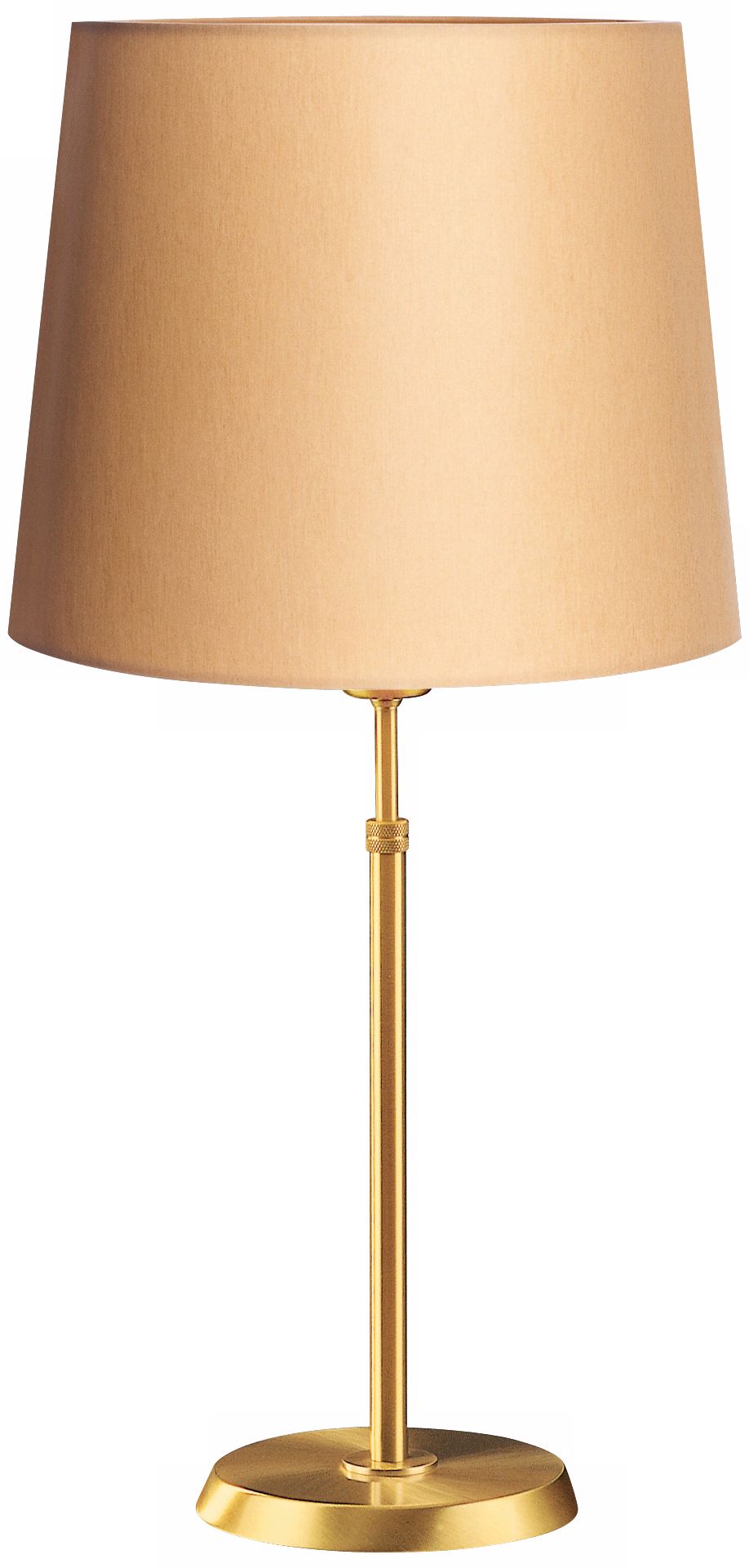 Holtkoetter Brushed Brass Lamp with Kupfer Shade