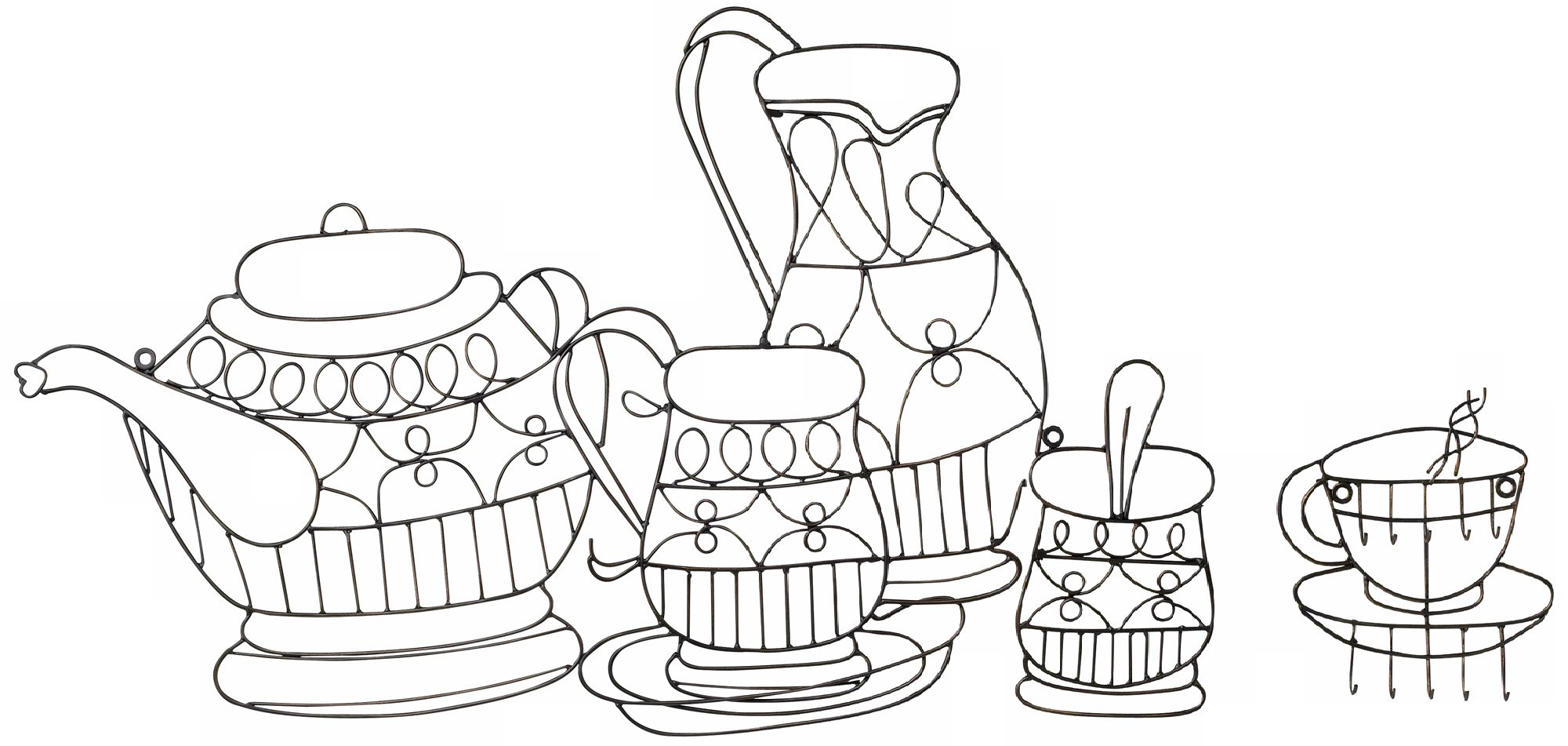 Kitchen Wall Decorations Metal on Kitchen Art  Metal Wall Art Wall Art By Lampsplus Com