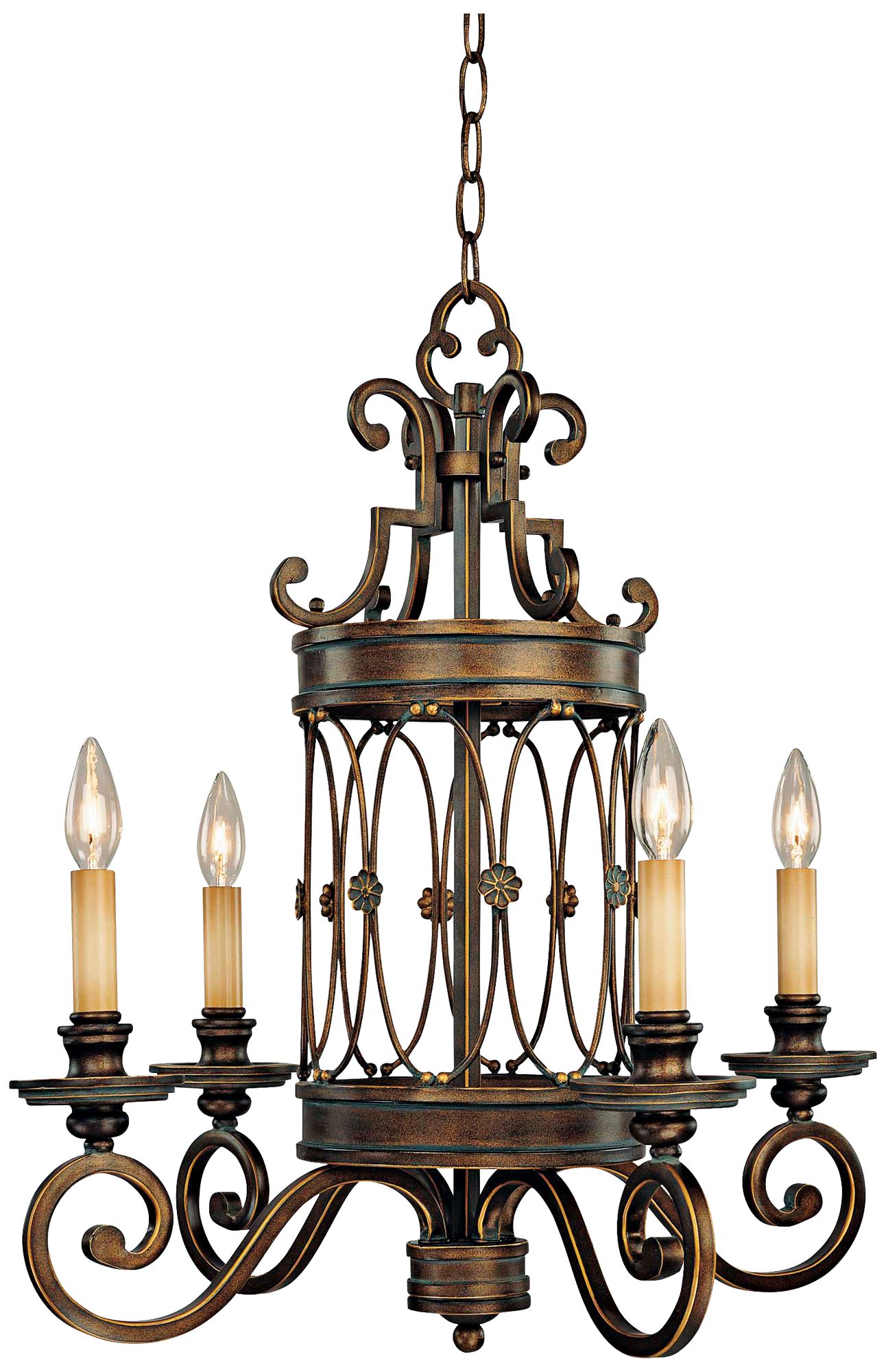 Minka Atterbury Collection 4-Light Chandelier