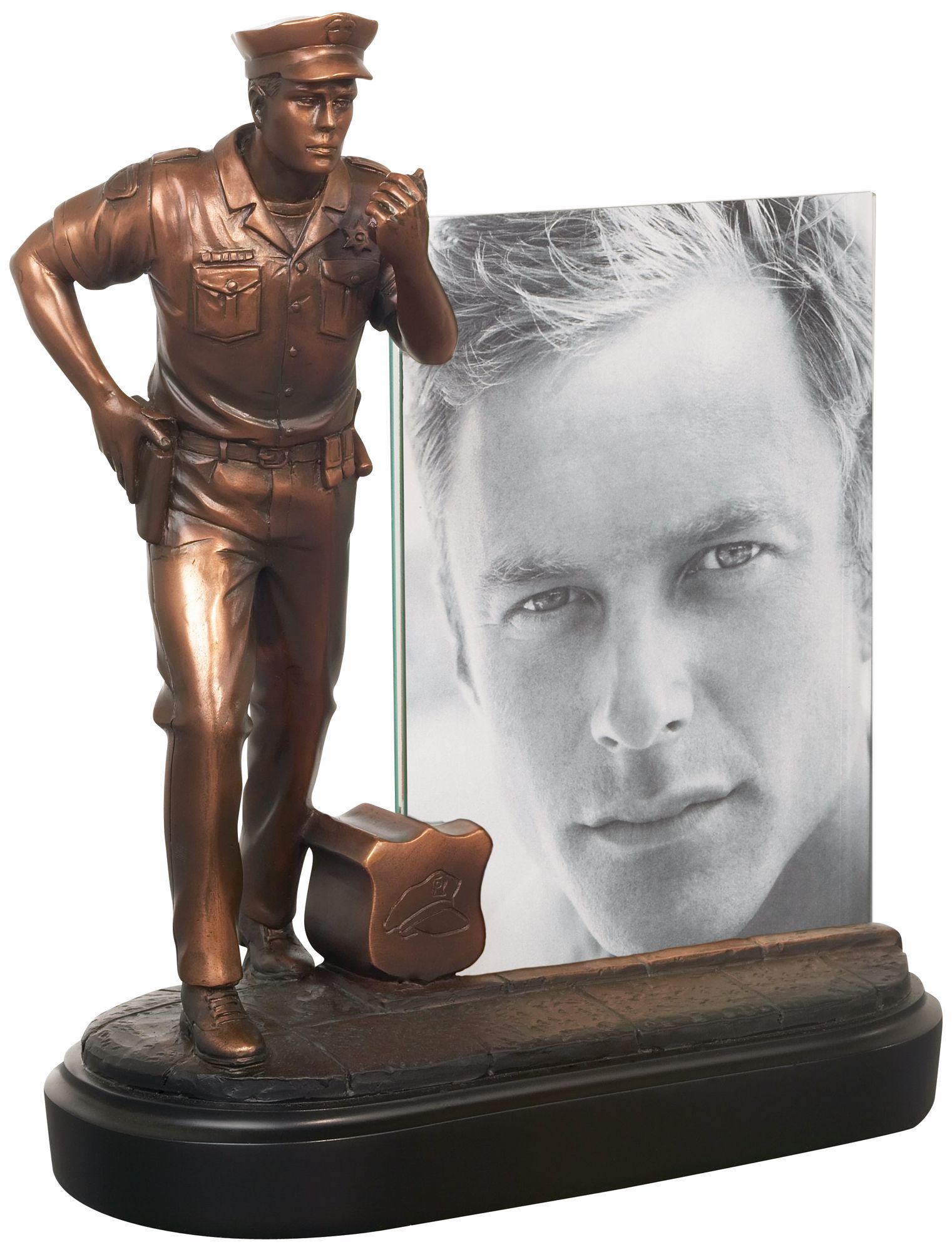 On Duty! Policeman 4x6 Picture Frame