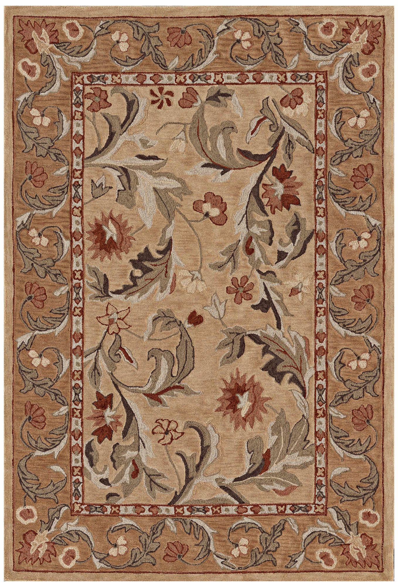 Winchester Collection Salisbury Gold Area Rug