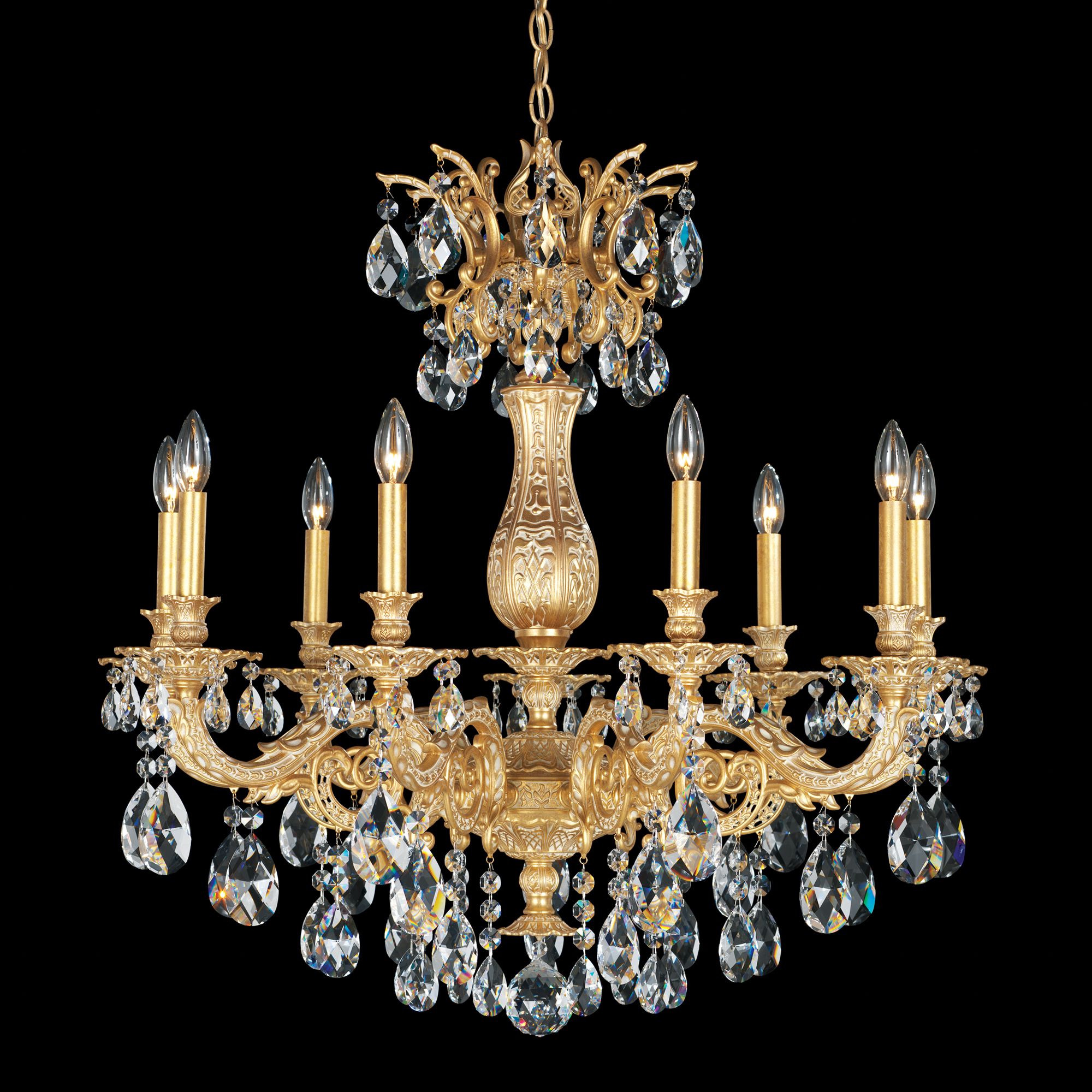 Schonbek Milano Collection 30" Wide Crystal Chandelier