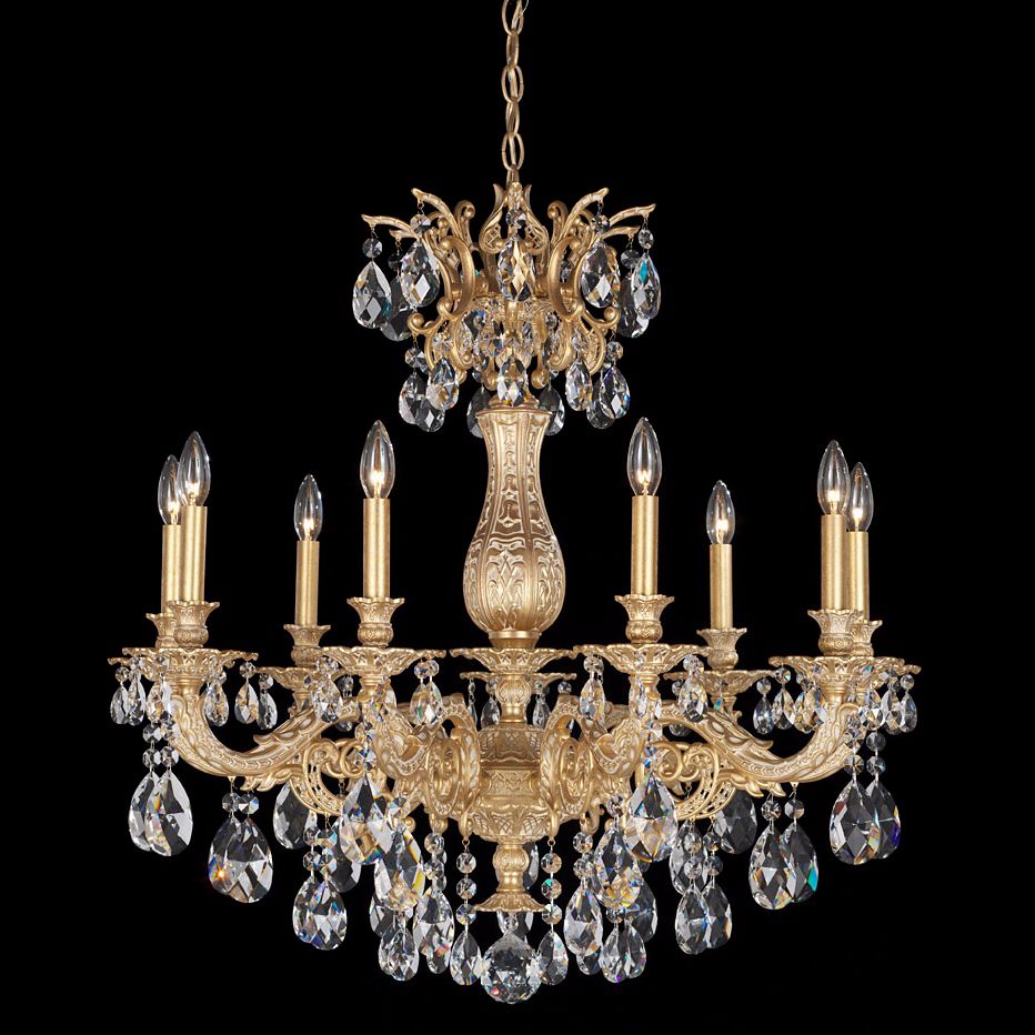 Schonbek Milano Collection 30" Wide Crystal Chandelier