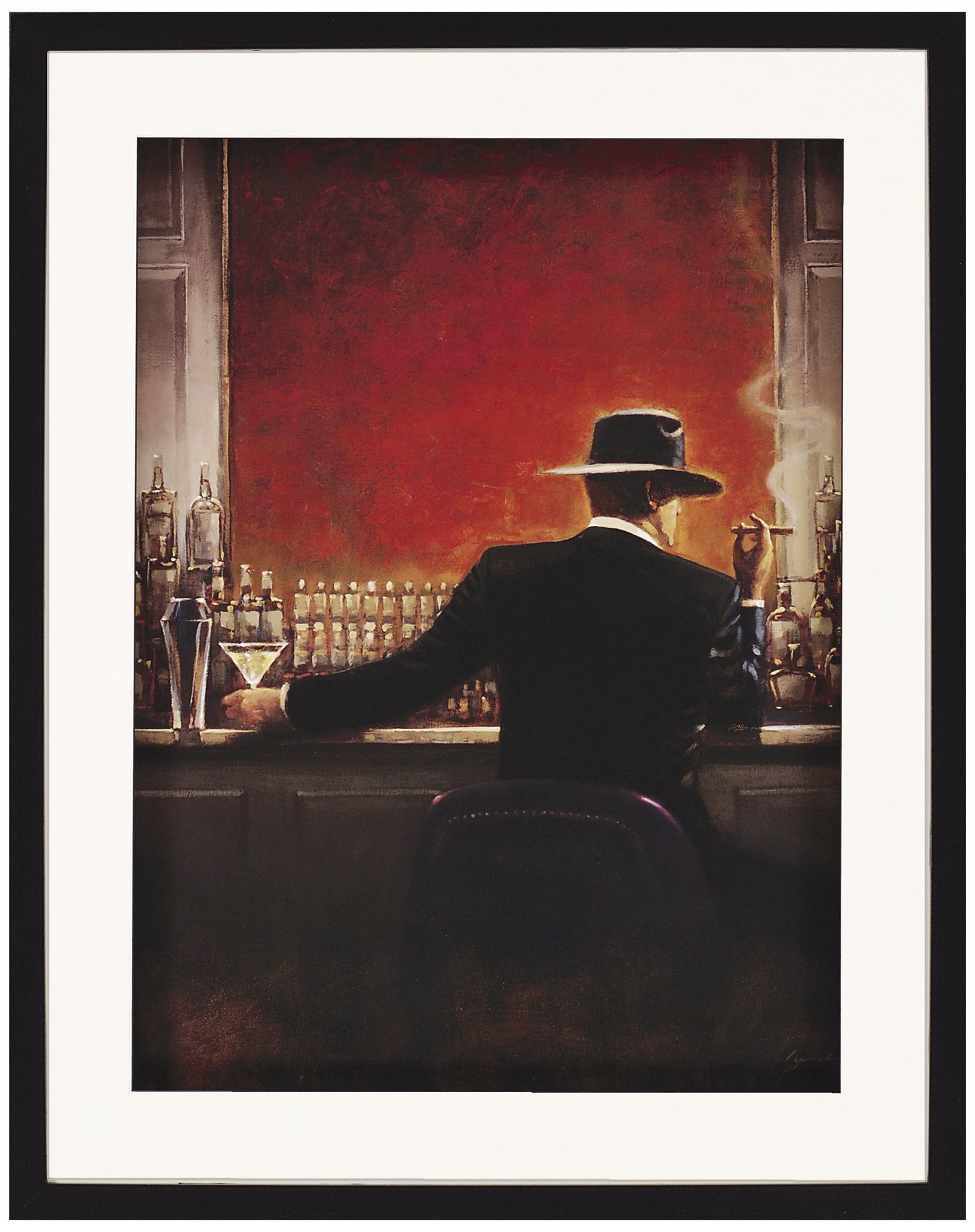 Cigar Bar I Print Wall Art