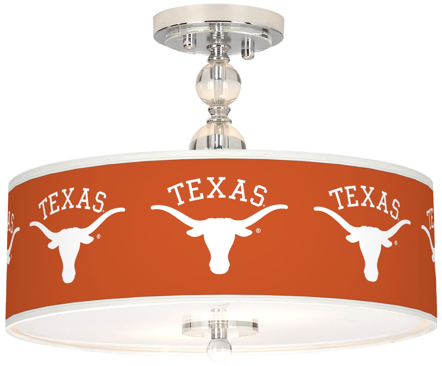 University of Texas Longhorns 16" Wide Ceiling Light