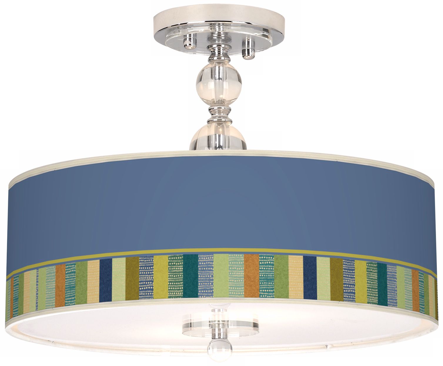 Stacy Garcia Modern Palette 16" Semi-Flush Ceiling Light