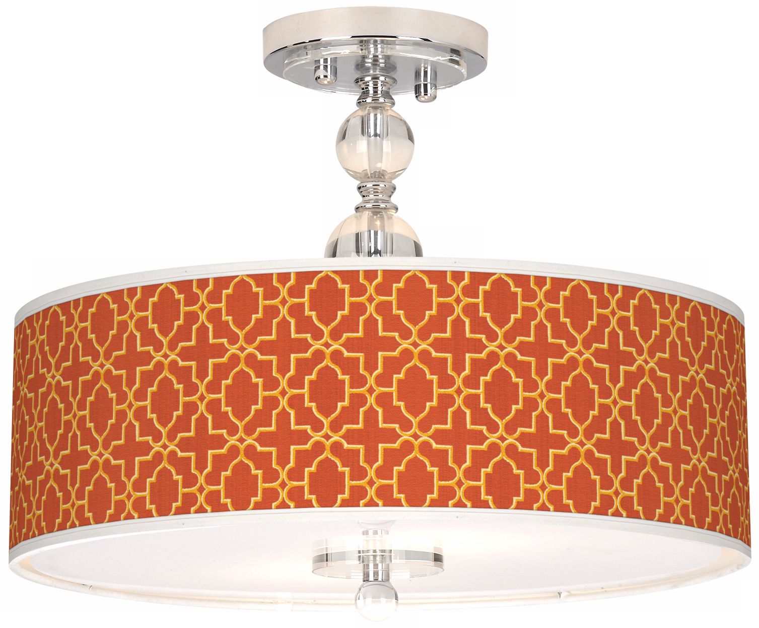 Stacy Garcia Santorini Lattice Suns 16" Wide Ceiling Light