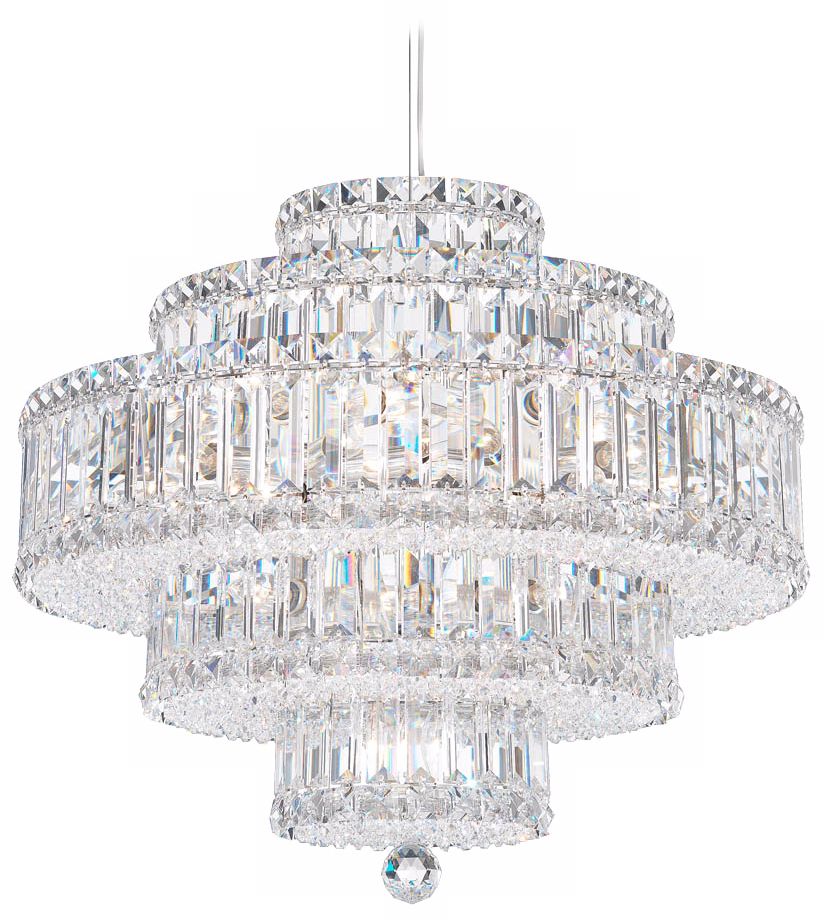 Schonbek Plaza Collection 22-Light Crystal Chandelier