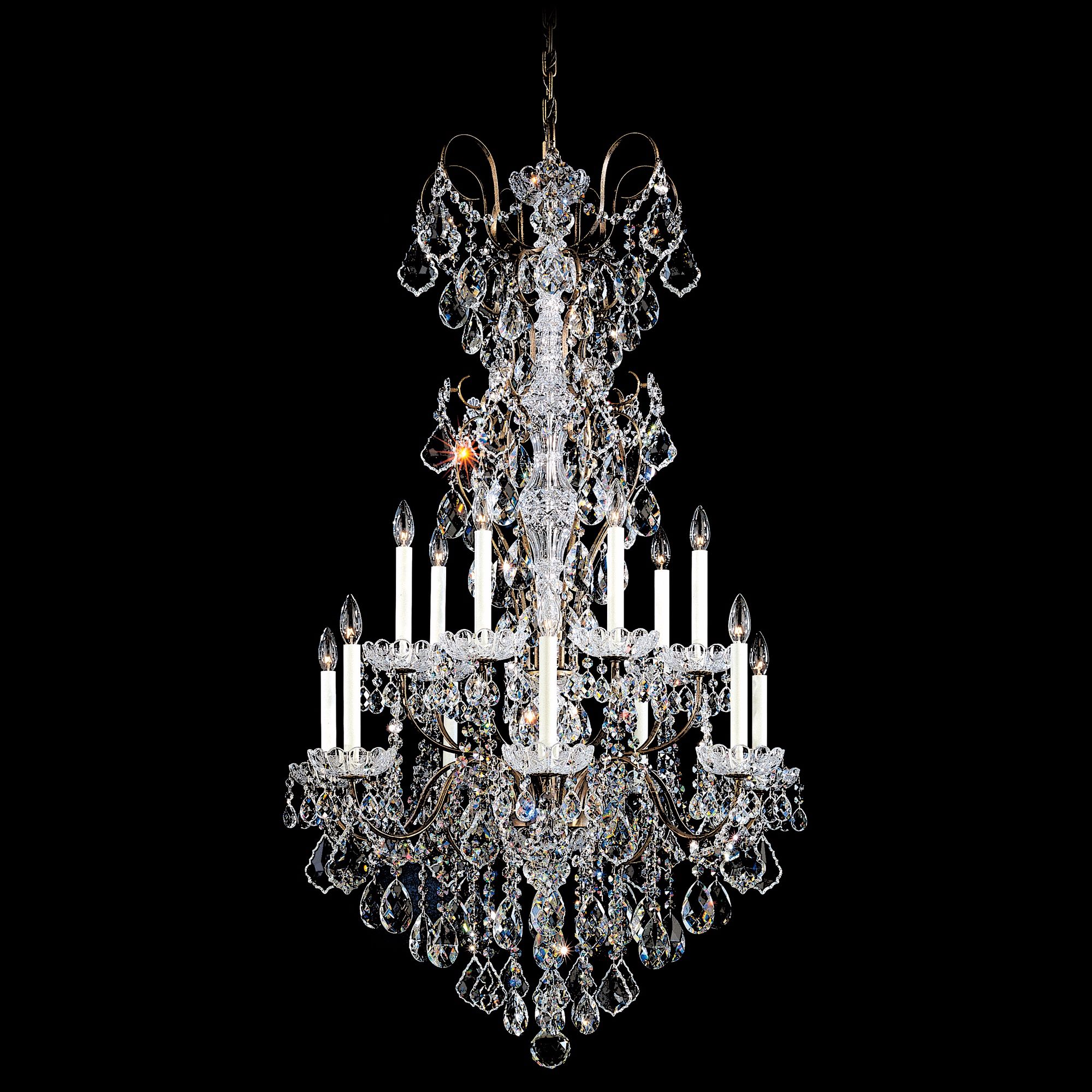 Schonbek New Orleans Collection 53" High Crystal Chandelier