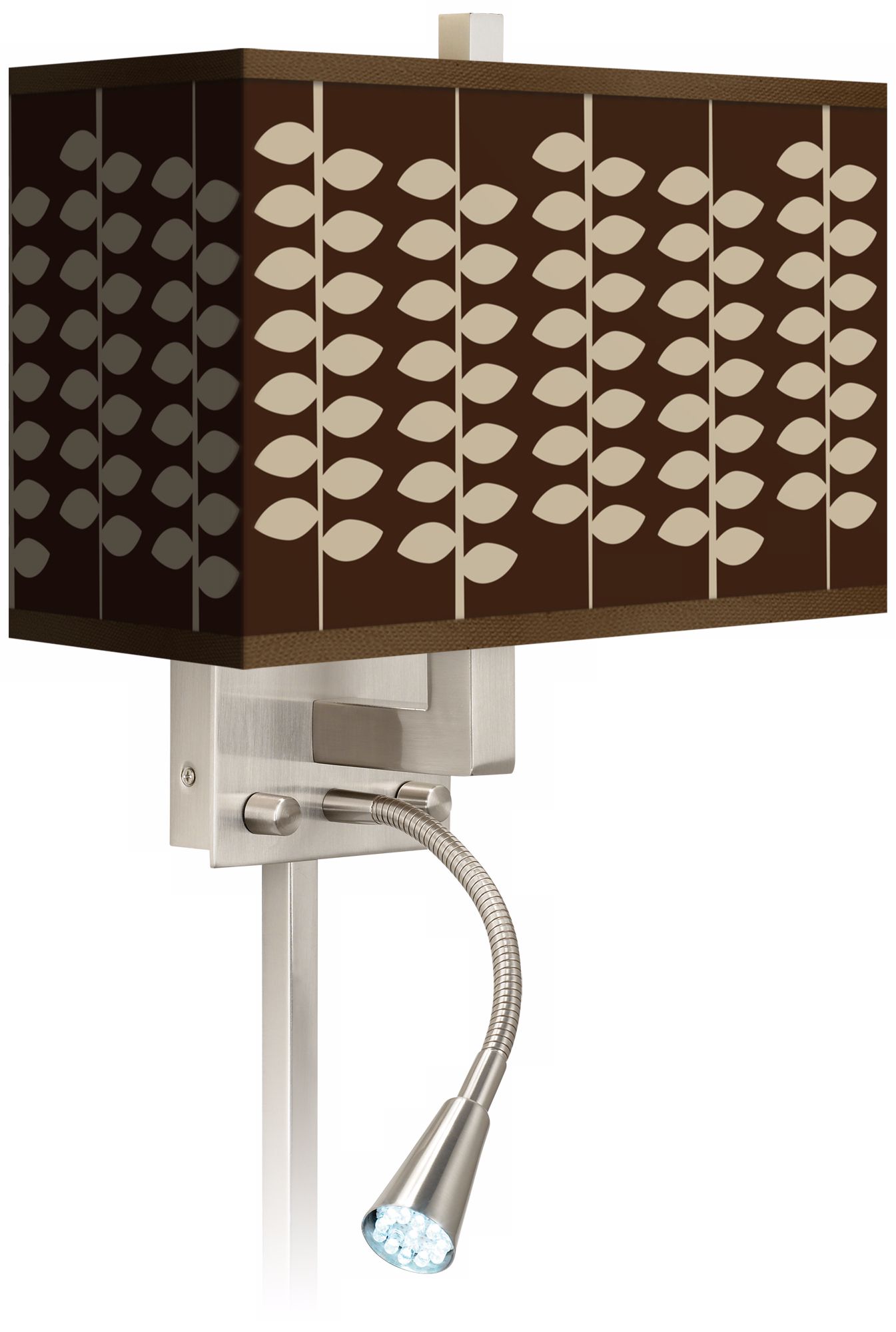 Hi Fi Giclee LED Reading Light Plug-In Sconce
