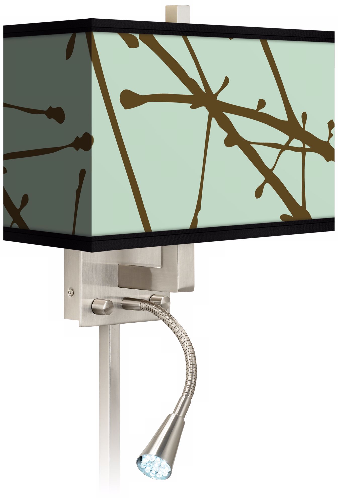 Stacy Garcia Calligraphy Tree Ice LED Light Plug-In Sconce